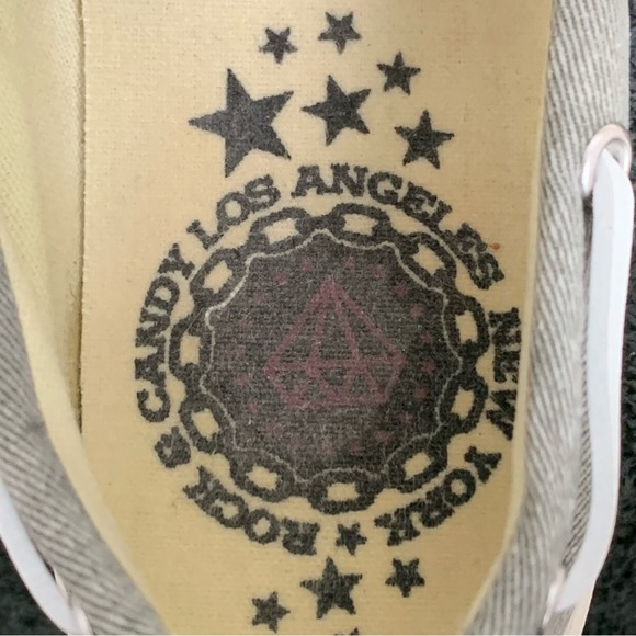 WOMENS ROCK & CANDY GRAY SHERINE BOAT SHOES SIZE 6 NICE - Picture 8 of 9